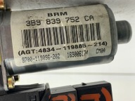 VW PASSAT B5 mini motor windows right rear part 3B9839752CA