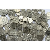 USA, centy i dolary 1961-2010, zestaw 122 monety,
