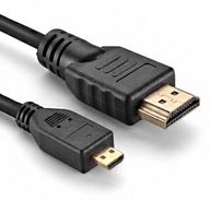 Kabel HDMI - Micro HDMI | 4K | 3D | 1,5 metra | do RASPBERRY