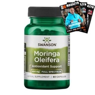 SWANSON FS MORINGA OLEIFERA EKSTRAKT ROŚLINNY NA ODPORNOŚĆ DETOX 400 mg 60k