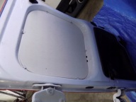 door right rear part RENAULT TRAFIC III hinges upholstery KPL