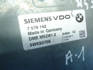 BMW E87 E90 2.0 N43B20 computer control unit 7579142 5WK93709