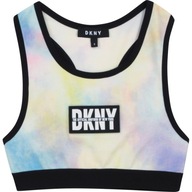 Top sportowy dziewczęcy DKNY D35R18-Z40 164