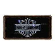 Dekoratívna tabuľa Plech Motor Harley Davidson USA