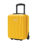 Cestovný kabínový kufor Malé MINI Na kolieskach PUCCINI Žltá ABS021D-6