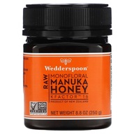 Wederspoon, Surowy Monofloralny Manuka Miód, KFactor 16, 8.8 uncji (250 g)