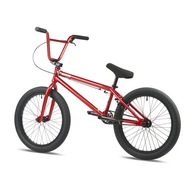 BMX bicykel Mankind NXS JR - chrómová červená