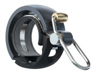 Knog Oi Luxe zvonček na bicykel black grey L 23,8mm