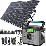 GENERATOR STACJA SOLARNY SWAREY 518Wh+100W SOLAR