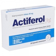 Actiferol Fe 30 mg, 30 sztuk, kapsułki