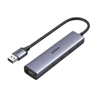 UGREEN ROZDZIELACZ HUB ADAPTER USB 5W1 4X USB-A 3.0 1X USB-C 5GBPS P&P 20CM