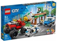 KLOCKI LEGO CITY 60245 NAPAD Z MONSTER TRUCKIEM