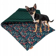 Podložka na matrac pre psa do klietky ohrádky odolná zelená 60x120cm