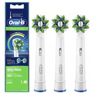 3x NÁHRADNÁ HLAVICA ORAL-B CROSS ACTION PRE ELEKTRICKÚ ZUBNÚ KEFKU ORIGINÁLNA