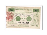 Banknot, Francja, Valenciennes, 10 Francs, 1916, A