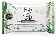 The cheeky Panda, Bambusowe chusteczki nawilżane, 25 sztuk