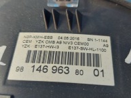 dials clock PEUGEOT 2008 1.2 VTI 9814039080
