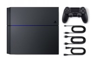 PLAYSTATION 4 - 500GB - KONSOLA + PAD + OKABLOWANIE