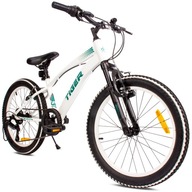 Rower dziecięcy 20 cali Tiger Bike Shimano RevoShift 6 biegowy