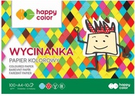 BLOK WYCINANKA A4/10K 100G HAPPY COLOR