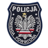 Emblemat POLICJA KOMENDA POWIATOWA POLICJI HAFT