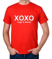 koszulka XOXO HUGS AND KISSES prezent