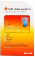 MICROSOFT OFFICE 2010 dla Użytkowników Domowych i Małych Firm 1 PC