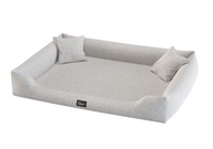 Exclusive Bed ortopedický pelech pre psa Bruno - Aura odtiene šedej 160 cm x 110 cm