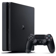 KONSOLA PLAYSTATION 4 PS4 SLIM 500GB + PAD + OKABLOWANIE - KOMPLET