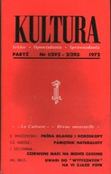 KULTURA PARYSKA NR 1/292 - 2/293 1972 ROK SZKICE OPOWIADANIA SPRAWOZDANIA