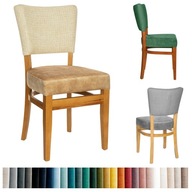 Krzesło tapicerowane OSKAR 4 designerskie industrialne loft różne kolory