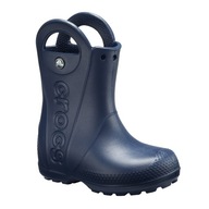 Detské gumáky Crocs Handle Rain Boot Kids navy 24 EU