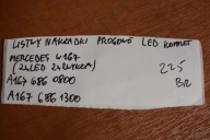 mouldings caps threshold LED KOMPLET MERCEDES W167 1