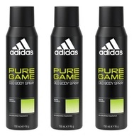Adidas Pure Game deodorant 150 ml 3 ks