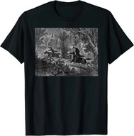 Ichabod Crane Legend of Sleepy Hollow Headless Art T-Shirt Koszulka