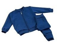 Tepláková súprava detská súprava mikina + nohavice MROFI granát 74