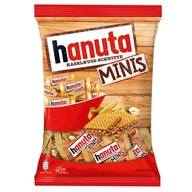 Hanuta minis wafelki z kremem i orzechami 220g