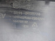 BMW IX3 G08 20-> DOL spoiler nárazníku předek