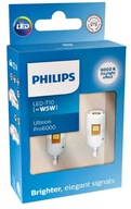 PHILIPS żarówki LED T10 W5W Ultinon Pro6000 6000K