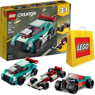 LEGO Creator 3 v 1 31127 Pouličné pretekárske auto 3w1 + originálna taška LEGO!