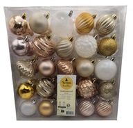 KARÁCSONYFA BOMBÁK 50db Törhetetlen