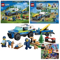 LEGO City Policja Samochód Policyjny Terenowy SUV z Przyczepą 60369 Auto