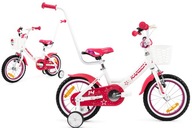 Велосипед дитячий 14 KARBON STAR білий ALU R23