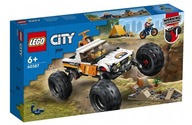 LEGO 60387 City Przygody samochodem terenowym z napędem 4x4 - Monster Truck