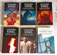 6x King Cztery pory roku Skazani na Shawshank Zielona Mila Podpalaczka Rose