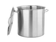 FAZÉK 50L MAGAS 40cm INDUKCIÓS FEDŐ ROZSDAMENTES ACÉL