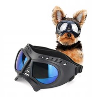 okulary dla psa wiatroszczelne rozmiar S niebieski