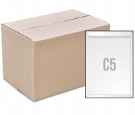 Koperty samoprzylepne białe z paskiem C5 do formatu A5 500 szt.