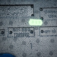 polystirene boot BMW X3 G01 51477396592 7396592