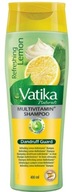 VATIKA Citrónový šampón proti lupinám 400ml